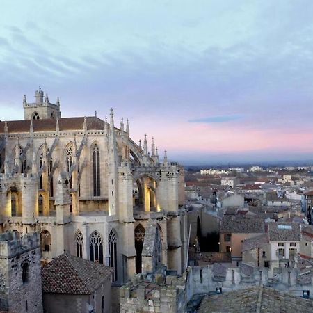 Appartamento Le St Just : Hypercentre, Vue Imprenable Sur La Cathedrale Narbona Esterno foto